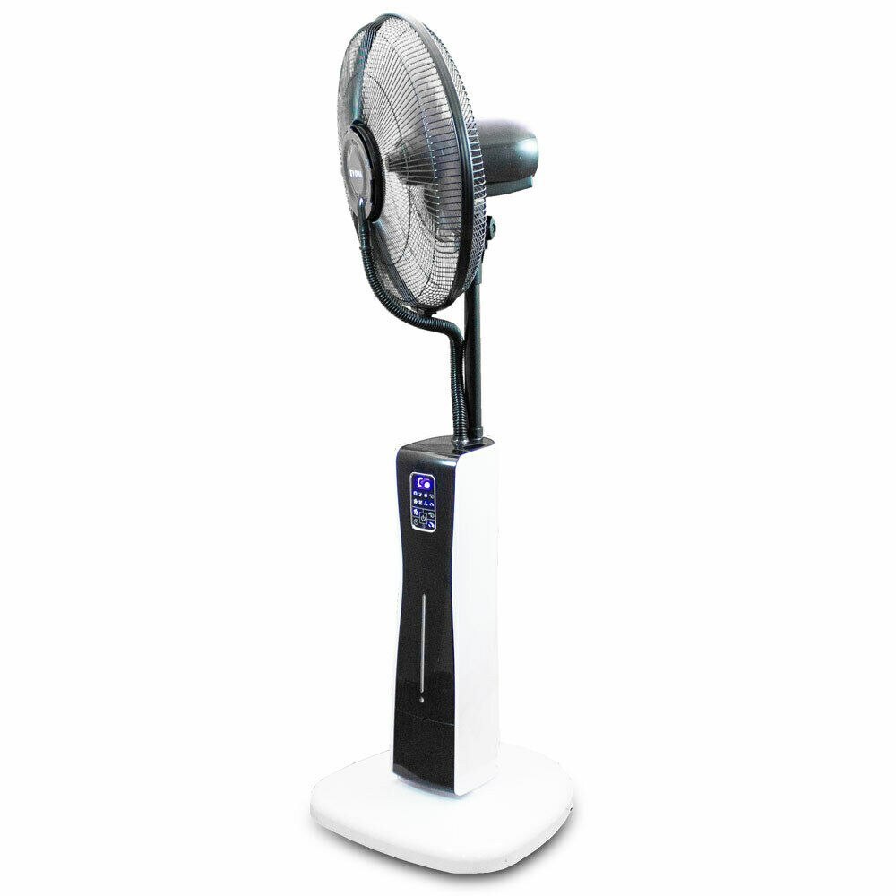 Ventilátor Zvlhčovač vzduchu řízený 40cm silný Stojací větrák M17411